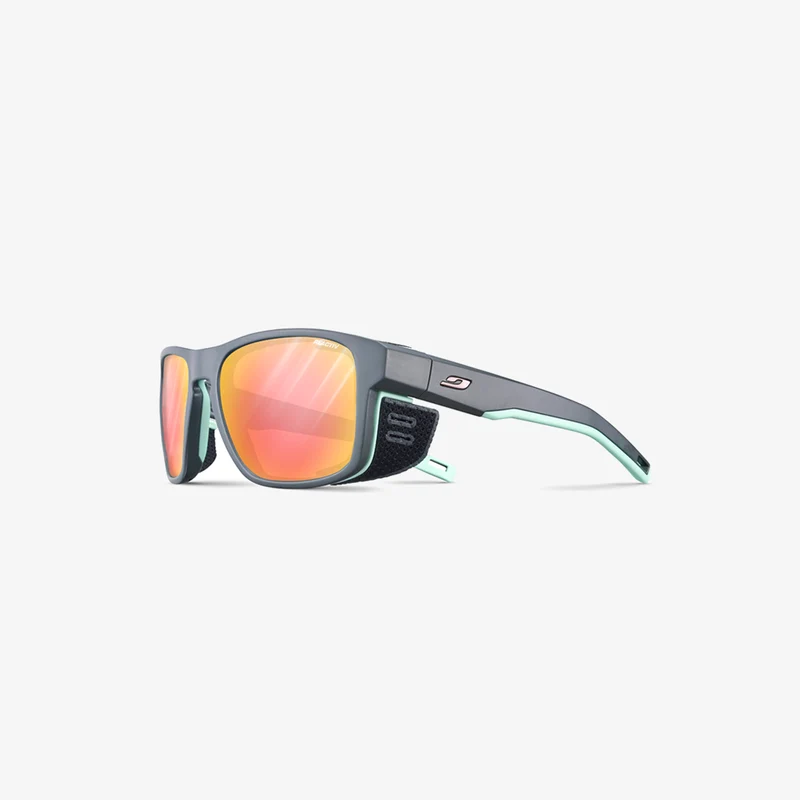 Julbo Shield M Dunkelgrau - Pastellgruen / Reactiv 2-3 Glare Control / J5447421