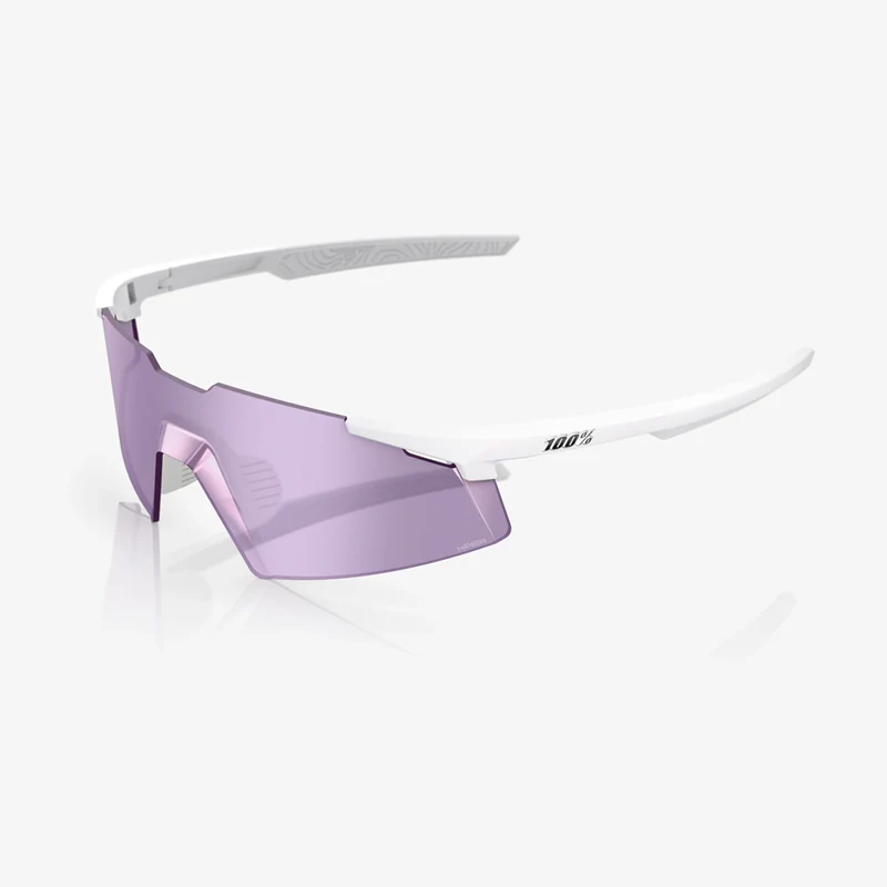 100% A2 / Aspire Matte White HiPER® Pink Lavender Lens