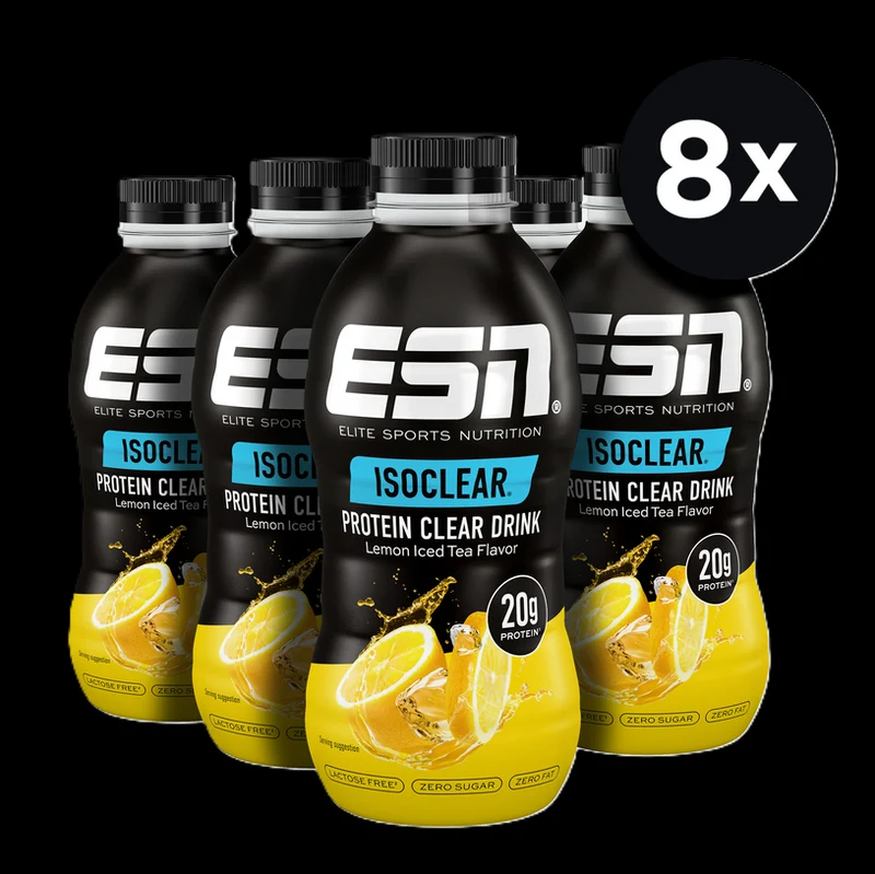 Isoclear Protein Clear Drink Lemon Iced Tea | 8 x 500ml