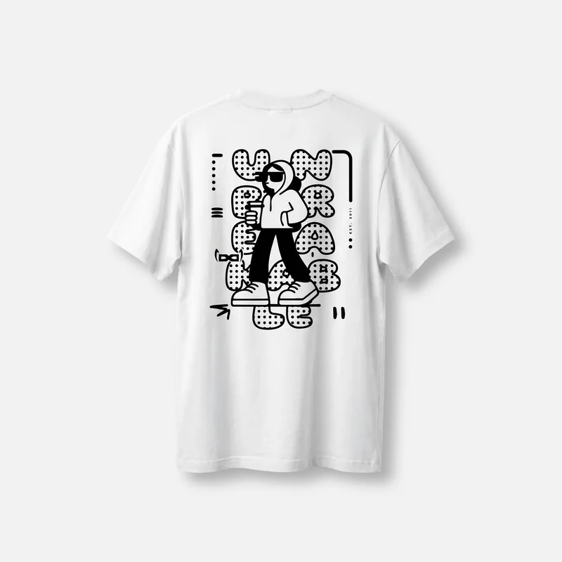 Flat White T-shirt L