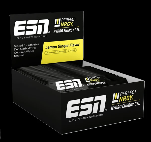 ESN - Perfect NRGY Hydro Energy Gel Lemon Ginger | 12 x 40ml