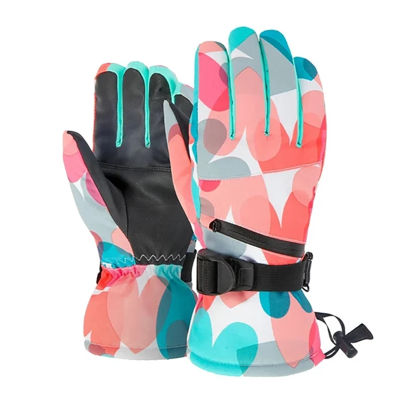 Winter Herren Ultraleichte Skihandschuhe Touchscreen Fleece Warme Damen Kinder Snowboardhandschuhe Wasserdichte Motorrad Thermo Schneehandschuhe