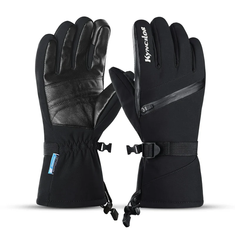 Ski- und Snowboardhandschuhe, Winterhandschuhe, Skihandschuhe, wasserdicht, für Radfahren, Herren und Damen, Winter, Touchscreen, Schnee, Motorrad, beheizbare Handschuhe