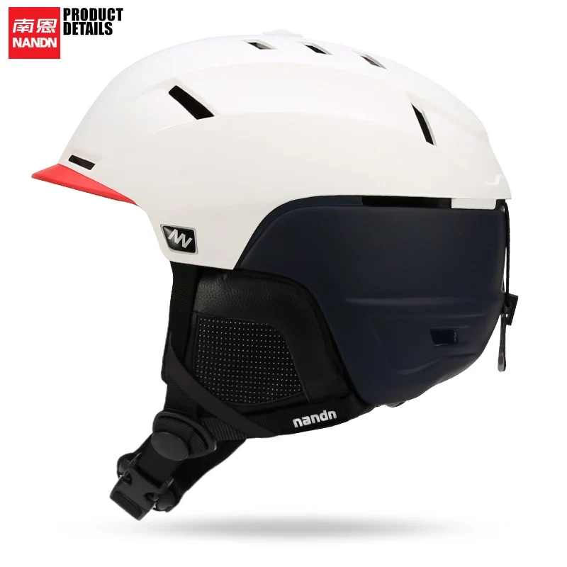 NANDN Snowboard Park Helm mit Schirm / Kappe