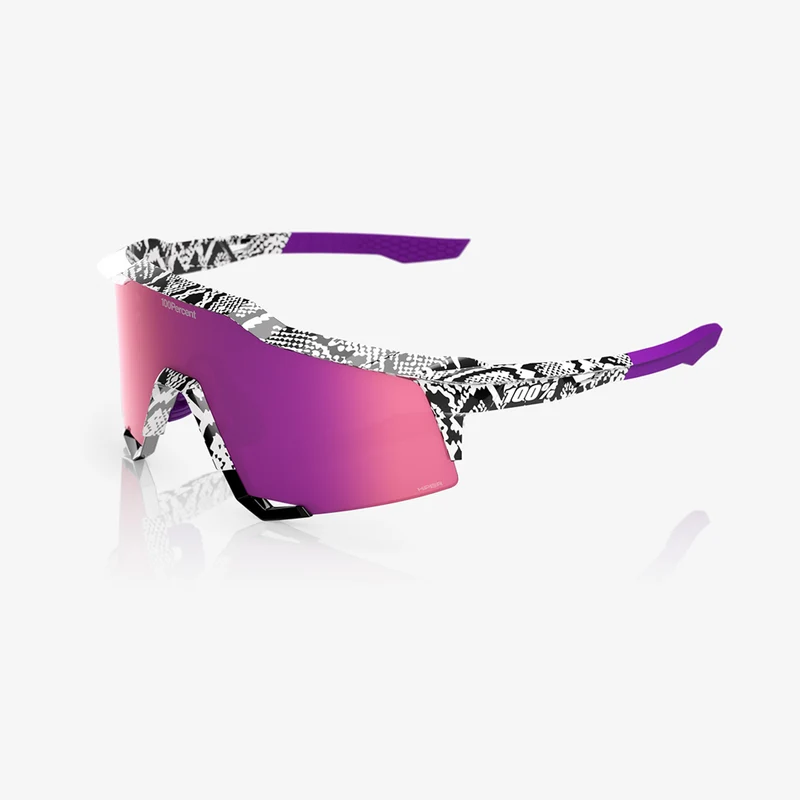 100% Speedcraft / Elly 3 HiPER Dark Purple Mirror Lens