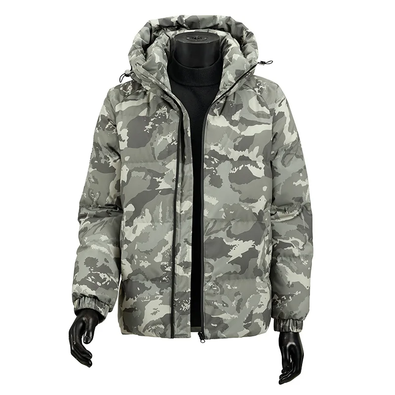 OUTDOOR Herren-Snowboardjacke in Tarnfarben