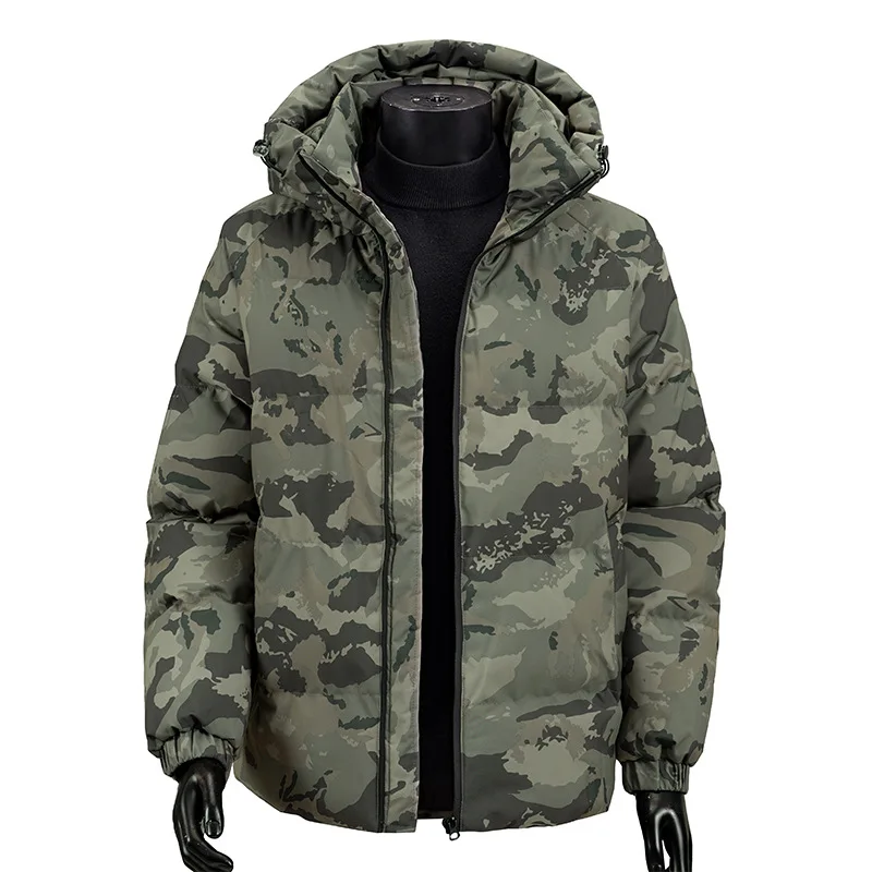 OUTDOOR Herren-Snowboardjacke in Tarnfarben