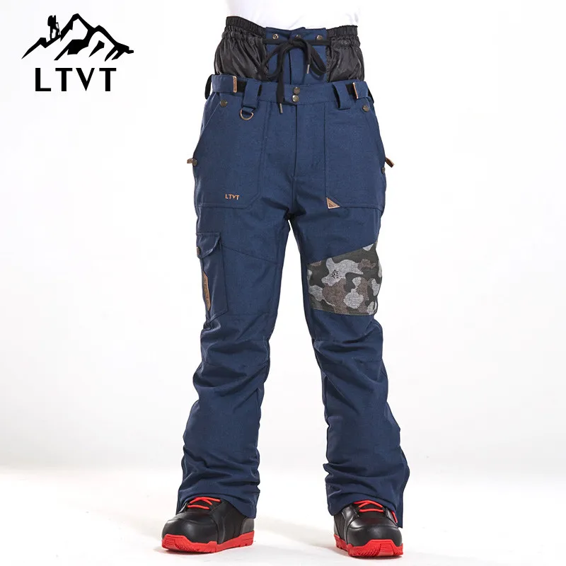 Wasserdichte Skihose für Herren, neue Version, koreanische Skihose, Doppelbrett, warmer Taillenschutz, kostenloser Versand