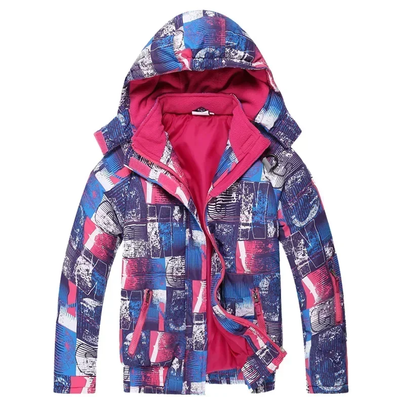 DOLLPLUS Pattern Snowboardjacke Kinder