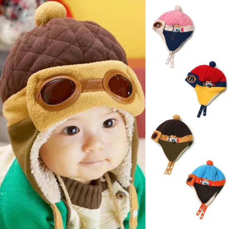 BAYWELL Baby Pilotenmütze