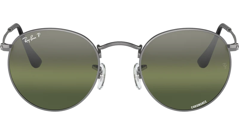 Round Metal RB3447 004/G4 Gunmetal