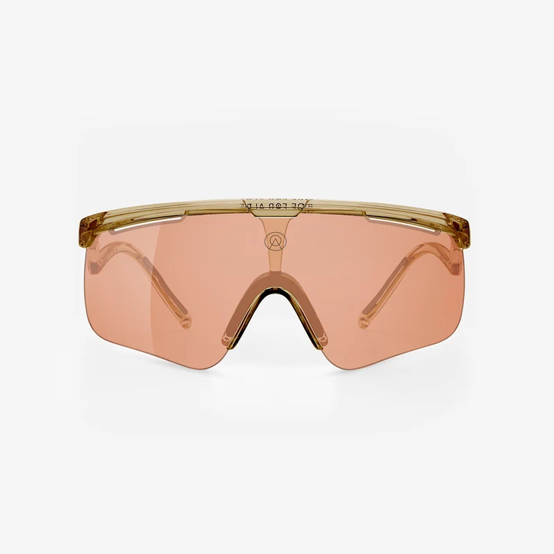 Alba Optics Delta Smoke Glossy / VZUM™ SALMON