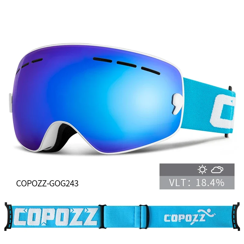 COPOZZ Kleinkind-Skibrille - Kinder