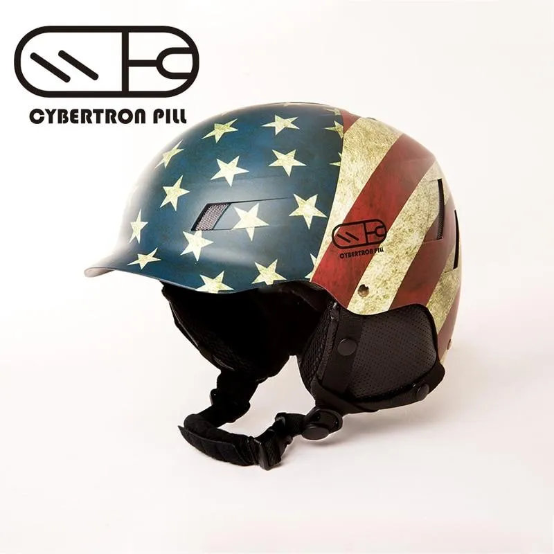 CYBERTRON PILL USA Skihelm - Stars And Stripes