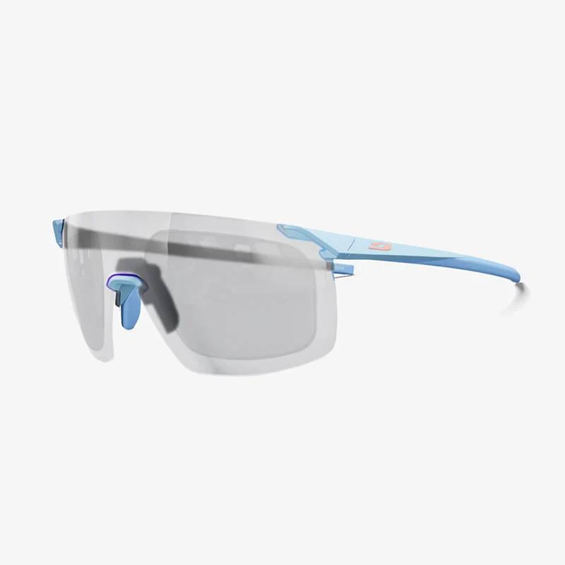 Julbo Faster M mit Sehstärke / Hellblau