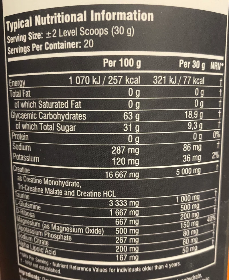 Creatine Transport - 600g Geschmack: Pink Grey - SSA Supplemetns