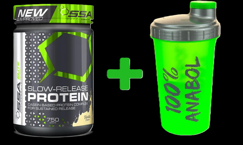 Slow-Release (Nacht Protein) - SSA Supelements - Vanille-Choko