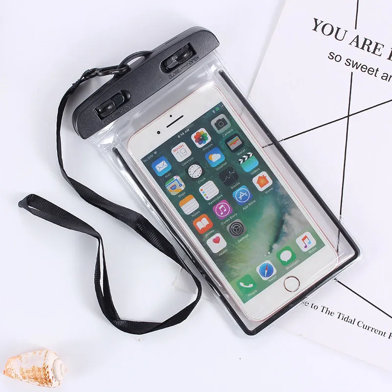 IP68 Universelle wasserdichte Handyhülle Wasserfeste Tasche Badehülle für iPhone 14 13 Pro Max X XS Samsung S22 Ultra Xiaomi Huawei