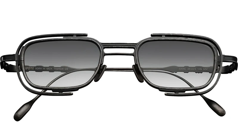 226AC Black Grey Gradient Mirror