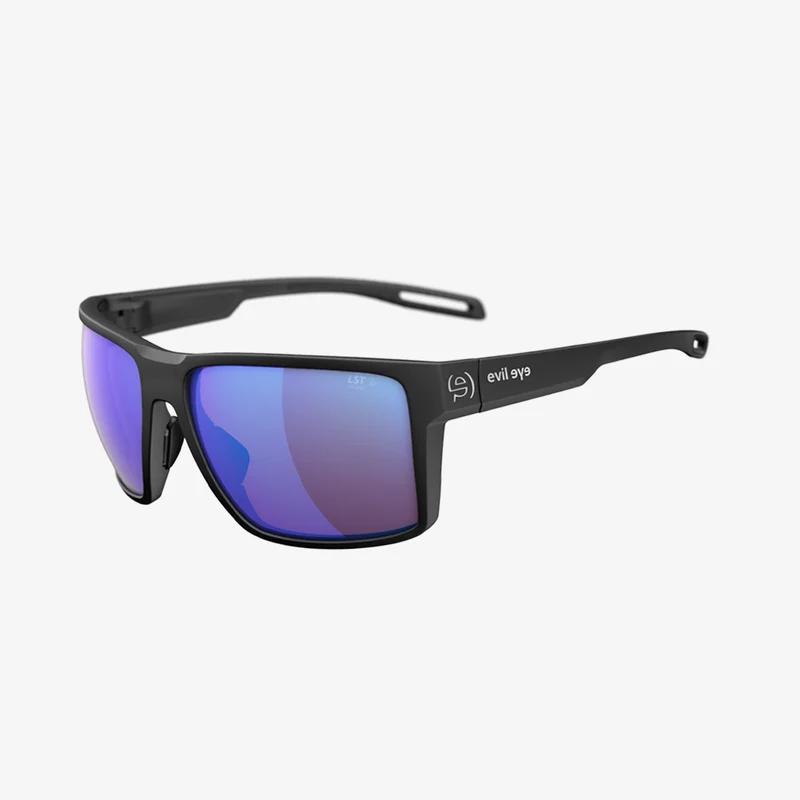 evil eye Seaside / Black Matt LST Active Blue Mirror
