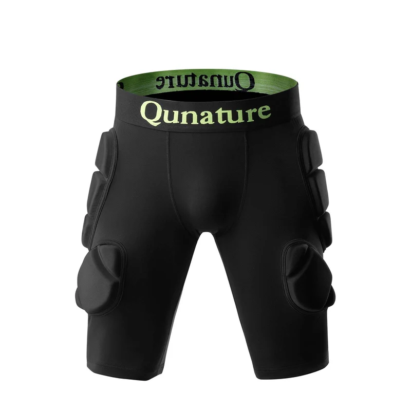Qunature 3D Hüftpolster Protektorenhose mit EVA Crash Pad