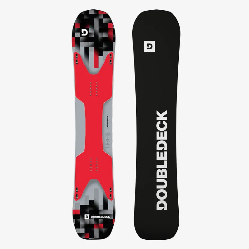 Doubledeck Turning D Freestyle Red Snowboard