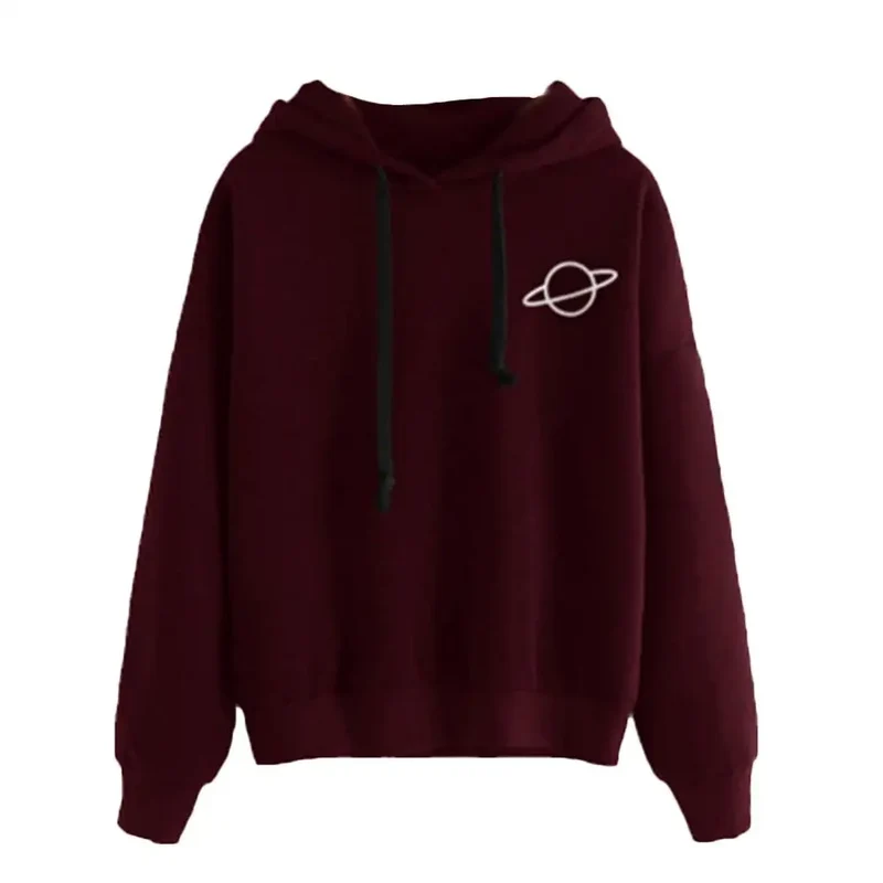SANWOOD Einfarbiger Hoodie - Damen