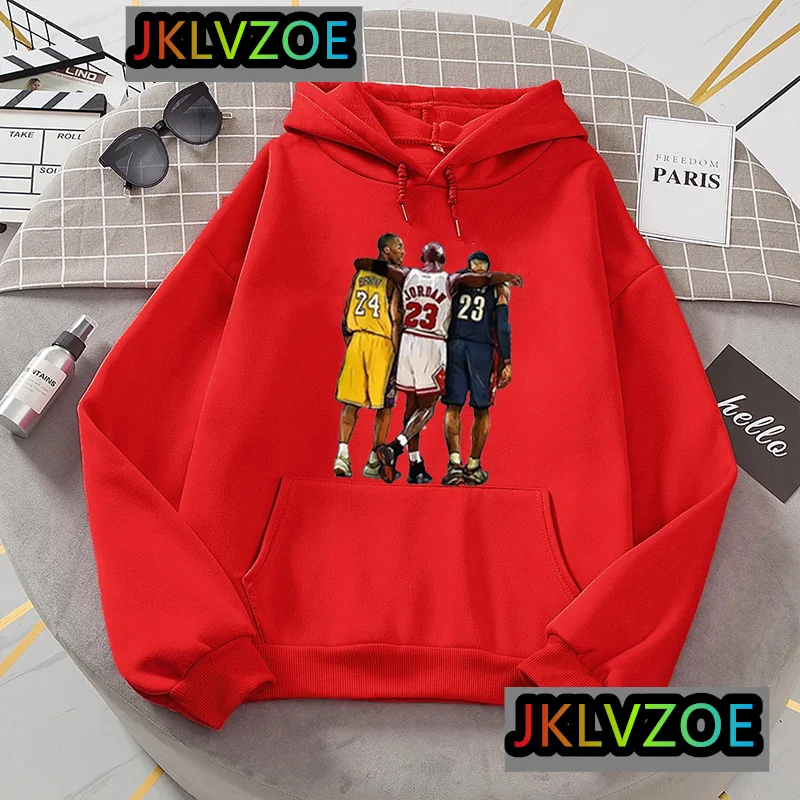 JKLVZOE Basketball-Kapuzenpullover