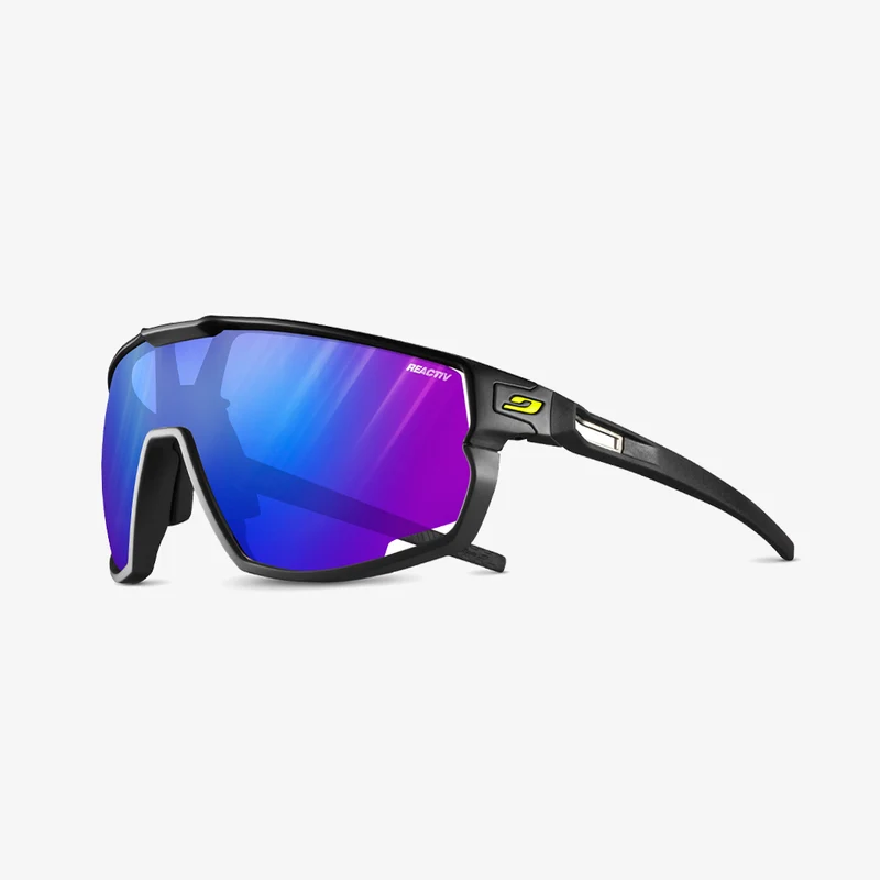 Julbo Rush Schwarz / Reactiv 1-3 High Contrast