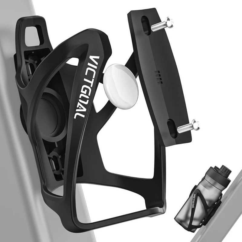 Bicycle Water Bottle Cage & Apple AirTag Bike Mount