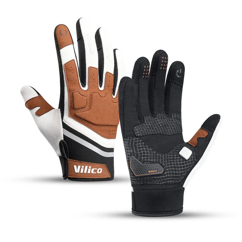 Full Finger Gel Padded Bike Gloves for Cycling