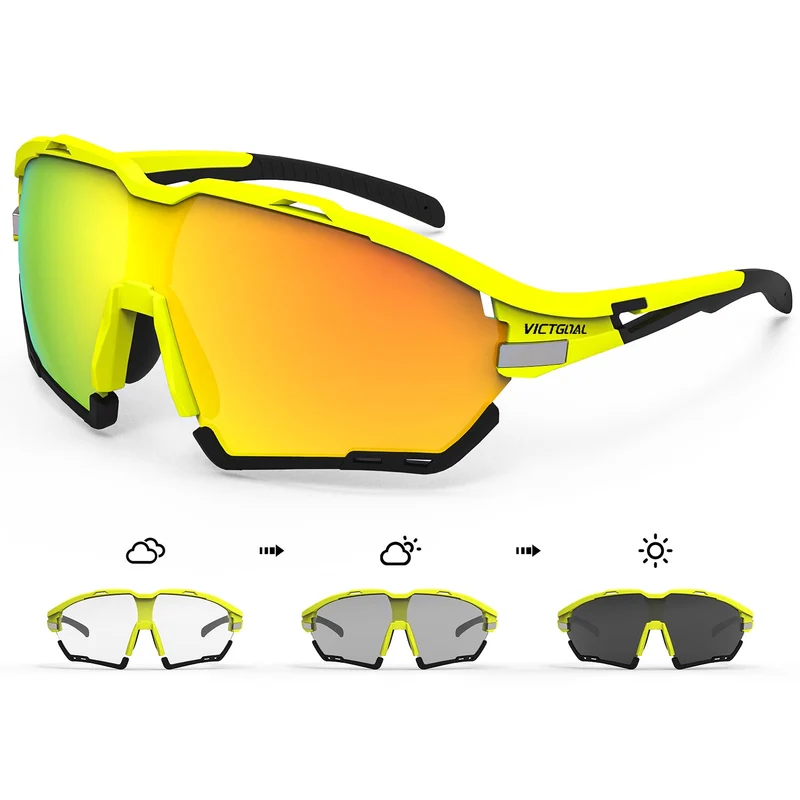 Polarized Photochromic Cycling Glasses for Men and Women