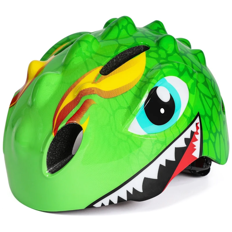 Dinosaur Kids Bike Helmet for Toddlers and Children