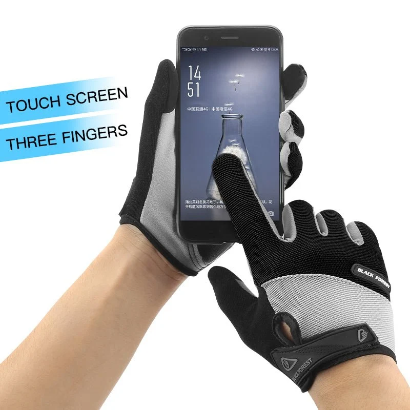 Full-Finger Outdoor Gloves for Cycling, Hiking & Running