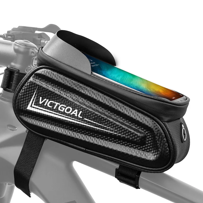 Bike Phone Holder & Top-Tube Storage Bag