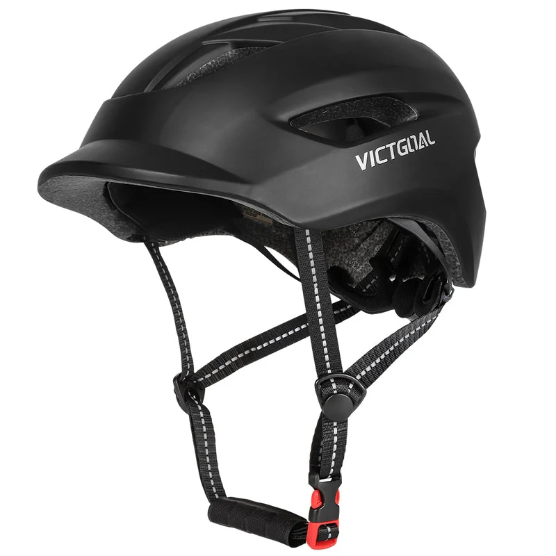 Urban Commuter E-Bike Helmet with LED Rear Light