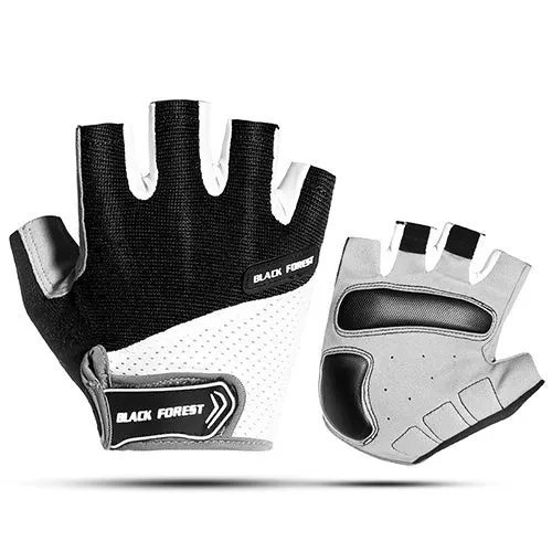 Padded Half Finger Bike Gloves for Cycling and Gym