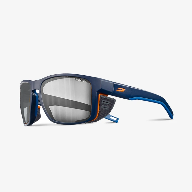 Julbo Shield mit Sehstärke / Dunkelblau - Orange
