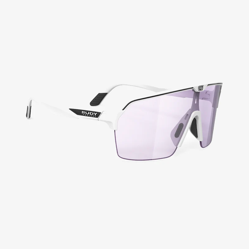 Rudy Project Spinshield Air / White Matte ImpactX Photochromic 2 Laser Purple