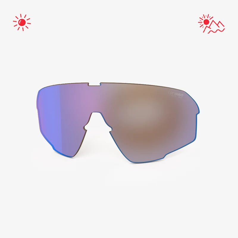 evil eye Trailsense Wechselglas / LST Bluelight Vario Blue Mirror
