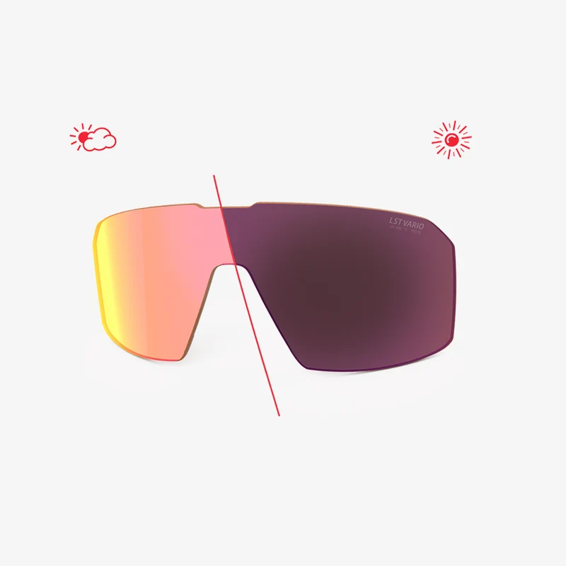 evil eye Roadsense Wechselglas / LST Bright Vario Purple Mirror