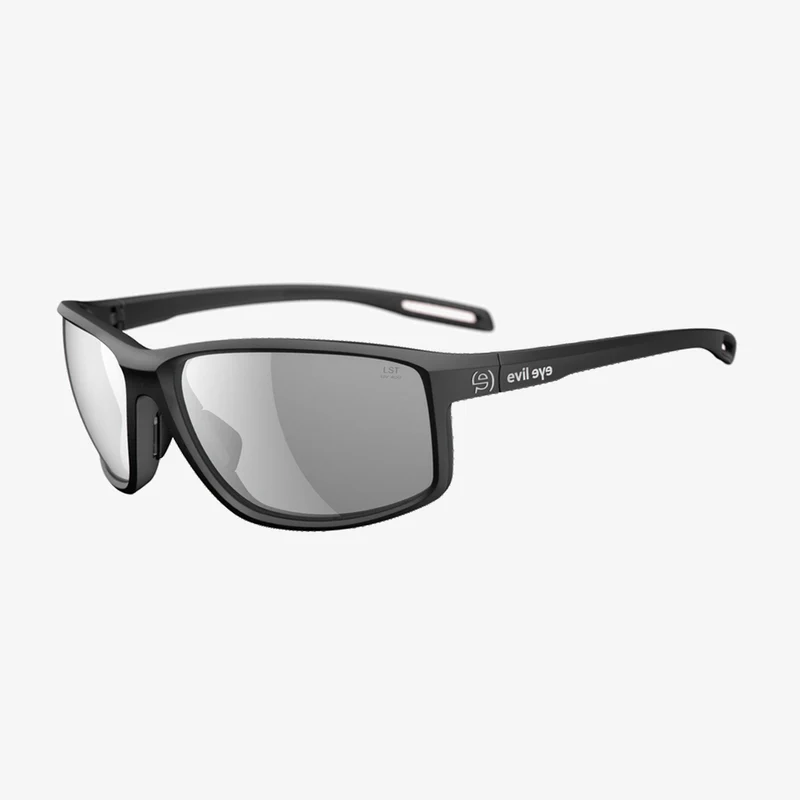 evil eye Stoked / Black Matt LST Grey Silver Mirror