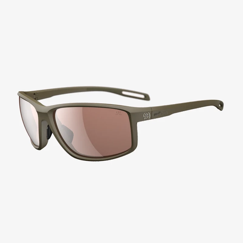 evil eye Stoked / Khaki Matt LST Contrast Silver Mirror