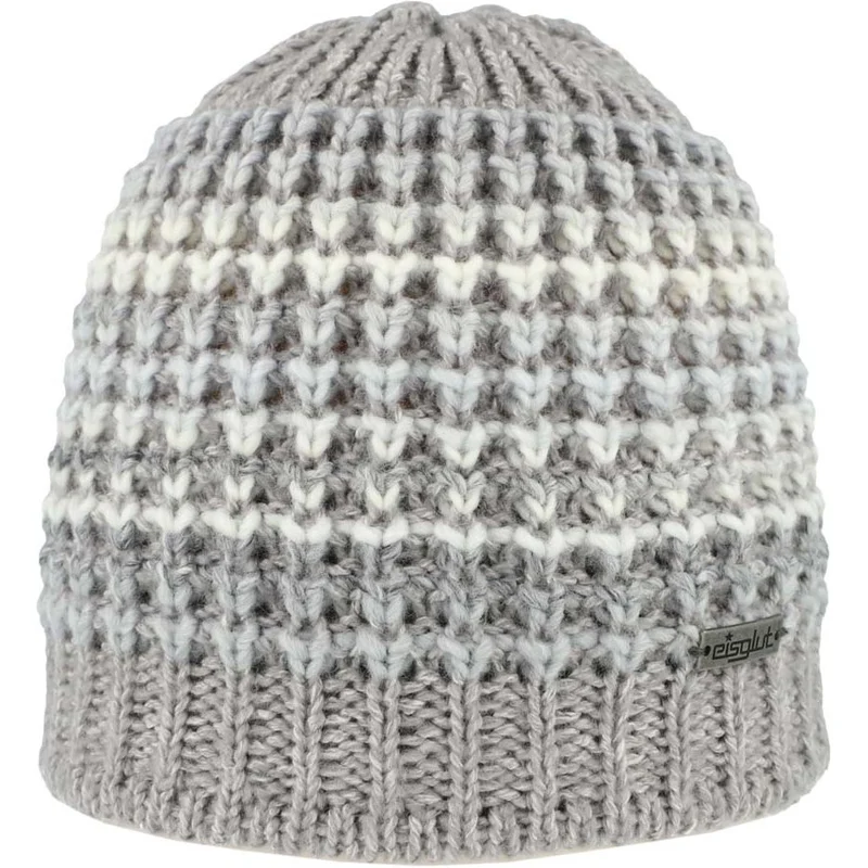EISGLUT Vanessal Damenstrickmütze mit Fleece-Innenband