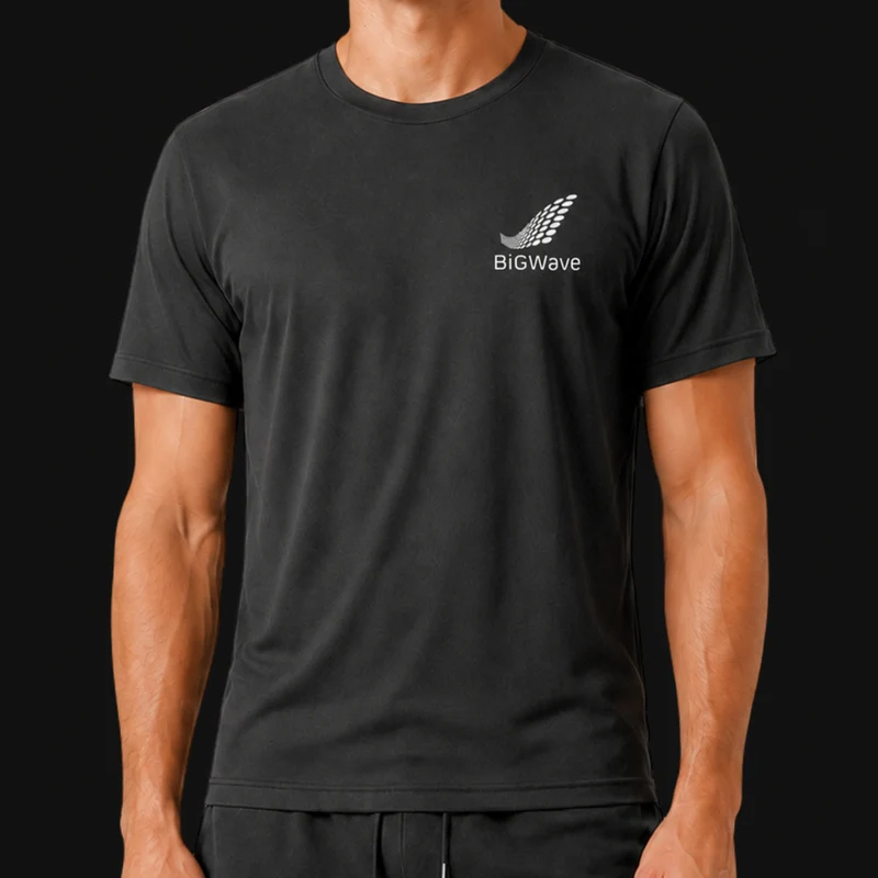 Bigwave Active T-Shirt Unisex Schwarz