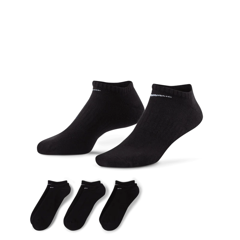 NIKE Everyday Cushion No-Show Socken 3er Pack