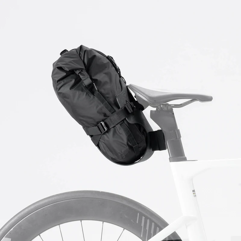 Bikepacking Heck-Gepäckträger + Wasserdichte Kompressionstasche Set-A