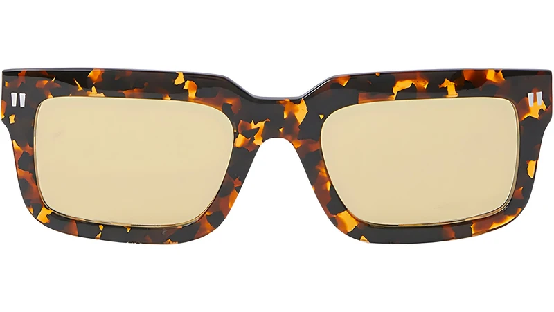 Clip On Havana Yellow